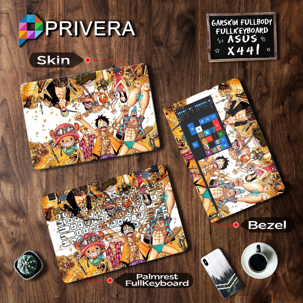 Garskin Laptop Skin Laptop Asus X441BA X441MA X441MB X441NA Fullbody
