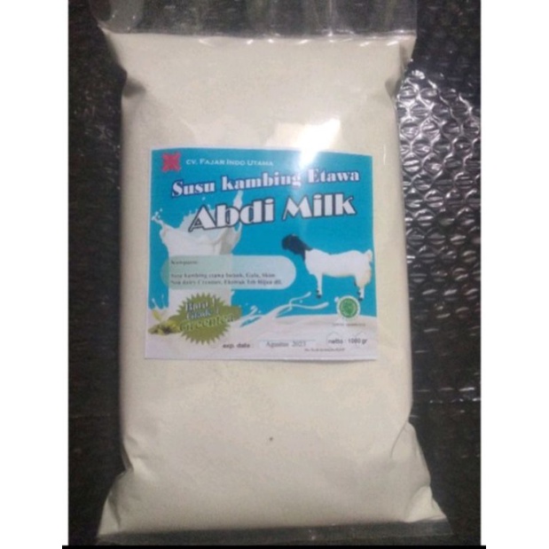 Susu bubuk kambing etawa - vanilla G1/G2, Madu &amp; Bidara Daun Kelor