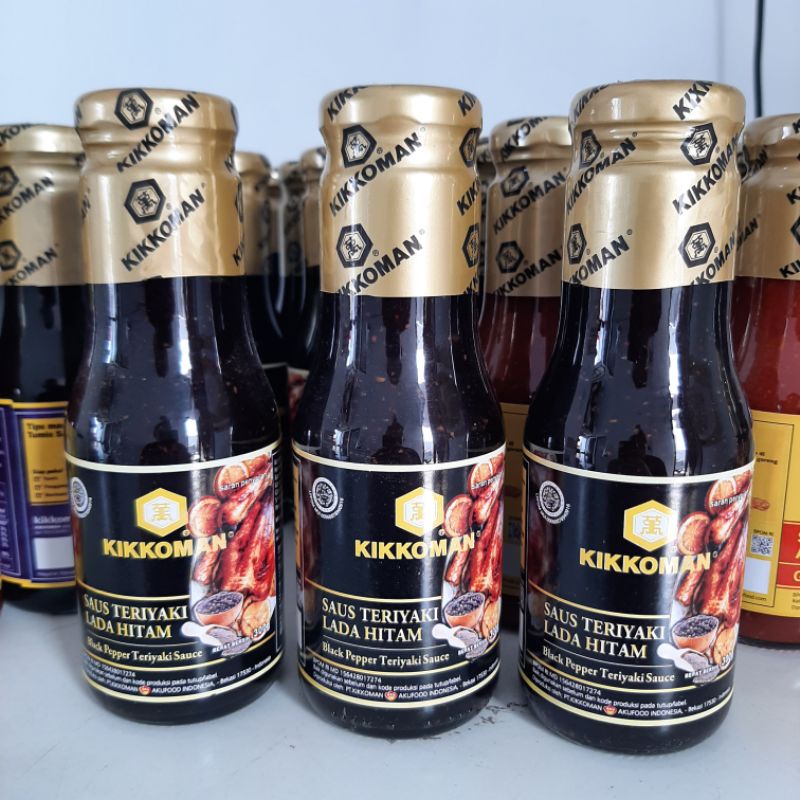 

kikkoman teriyaki lada hitam