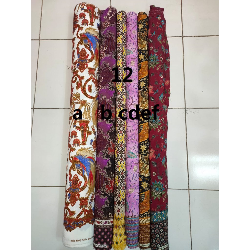 Bahan batik meteran