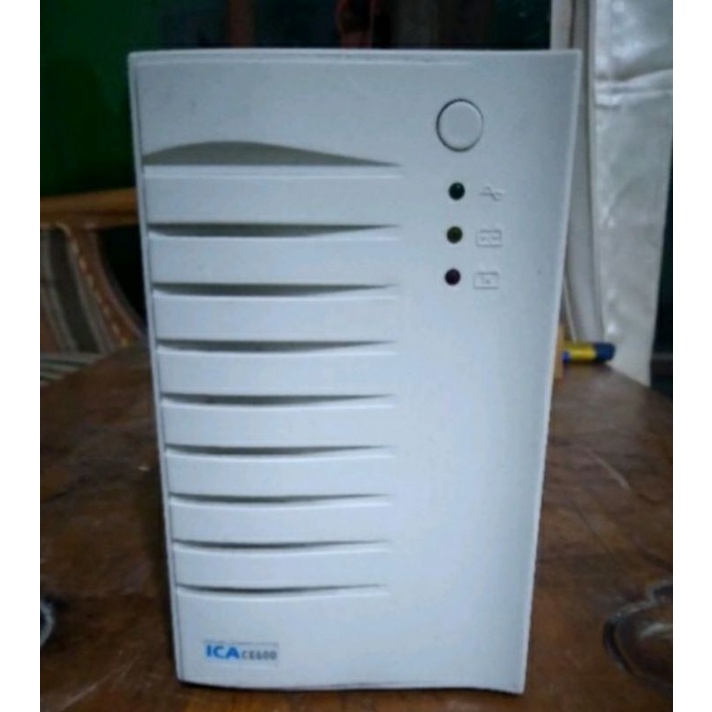 Ups Ica type Ce600 Ups 600VA Putih