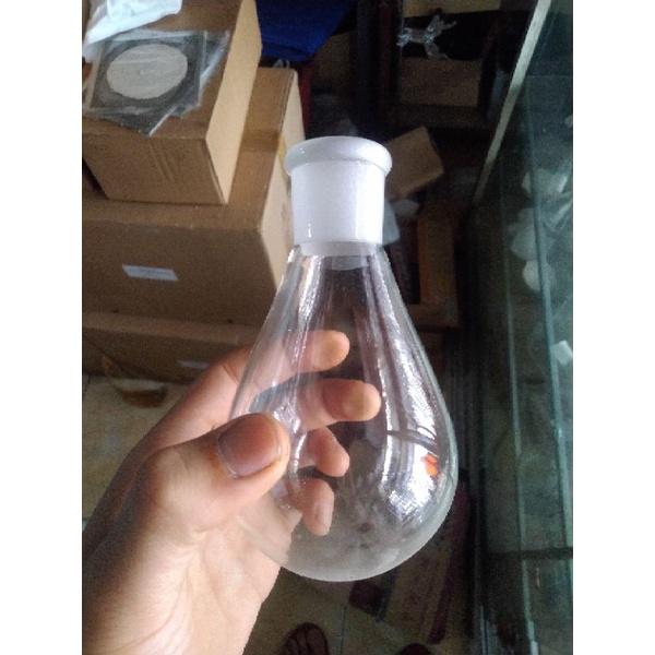 Labu evaporator/nasu 300 ml Pyrex