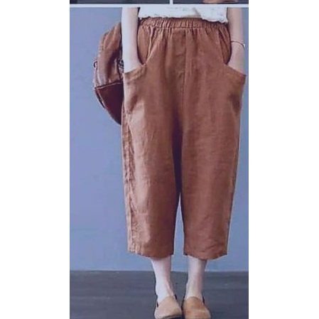 cocha pants/celana kulot kekinian wanita/ukuran XL-XXL-XXXL-4L celana catton tuwill strid