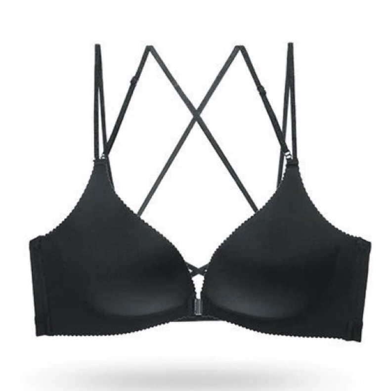 Bra Seamless (K-L46) kait depan tanpa kawat busa push up