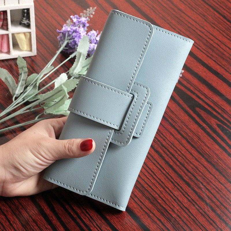 Dompet Panjang Wanita 6017 | Dompet Wanita Tri-Lipat