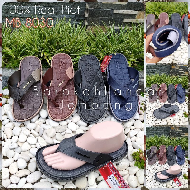 Sandal japit New Era MB 8030 / 763 100% ORIGINAL BY NEW ERA