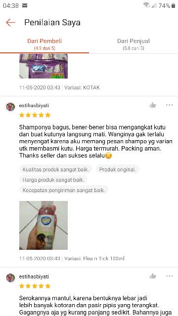 Shampo kucing/anjing BIOPET 100ML| SHAMPO BIOPET 100ML