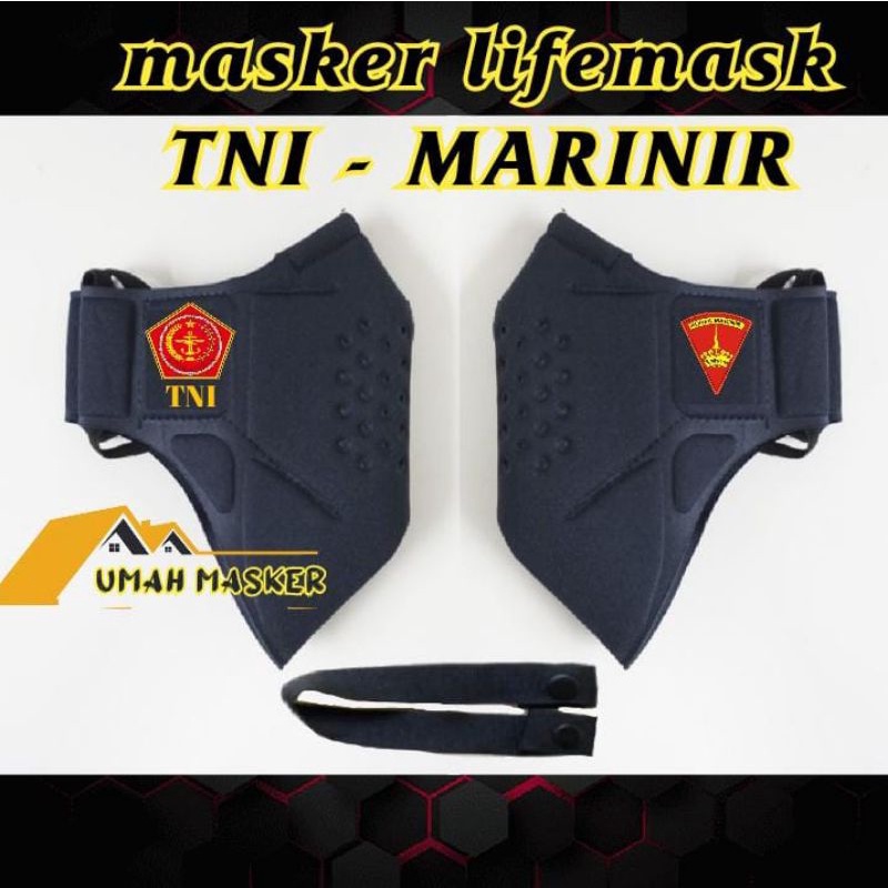 masker tomo logo Marinir/masker tomo lifemask