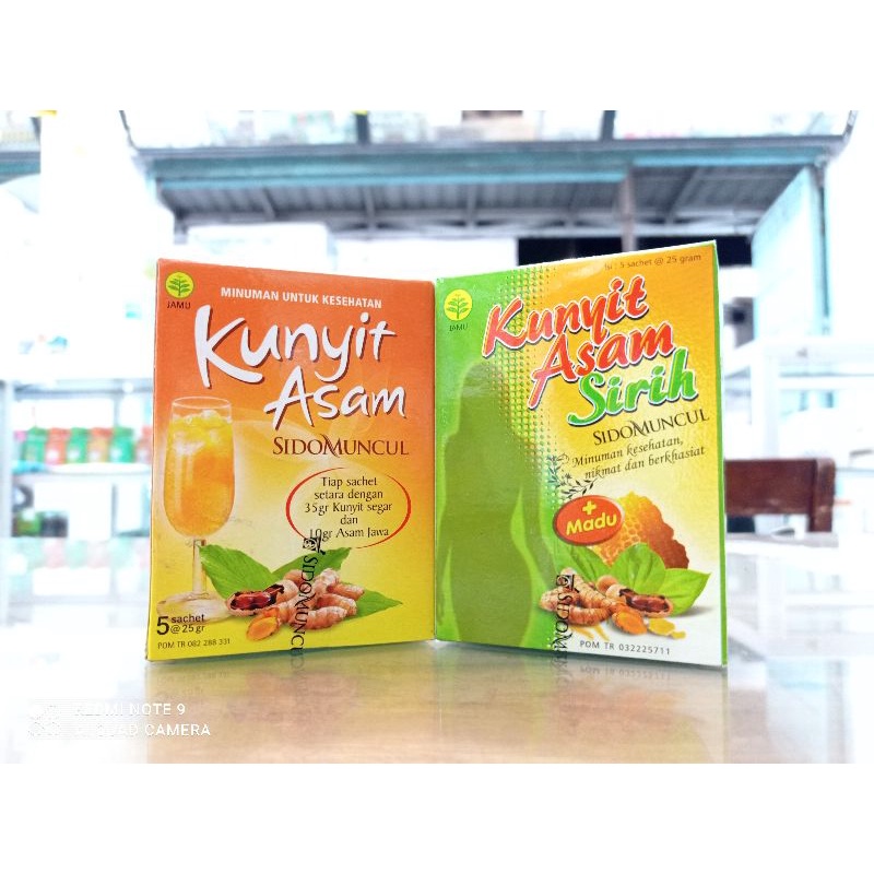 

SIDOMUNCUL KUNYIT ASAM & KUNYIT ASAM SIRIH+MADU