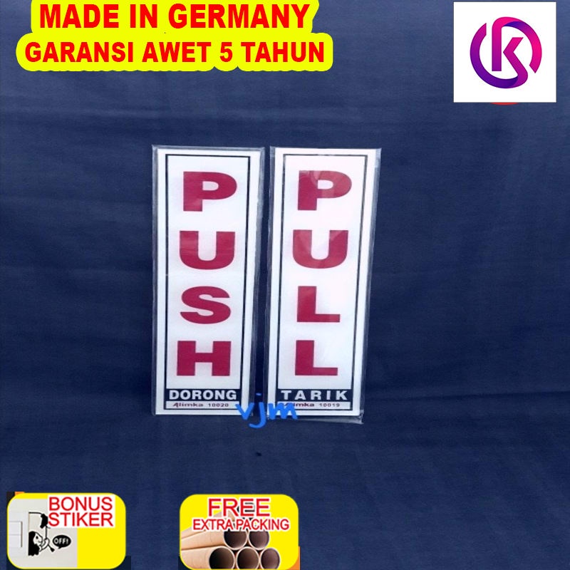 

Terlaris Plat Acrylic PUSSH & PULL (20x45cm)