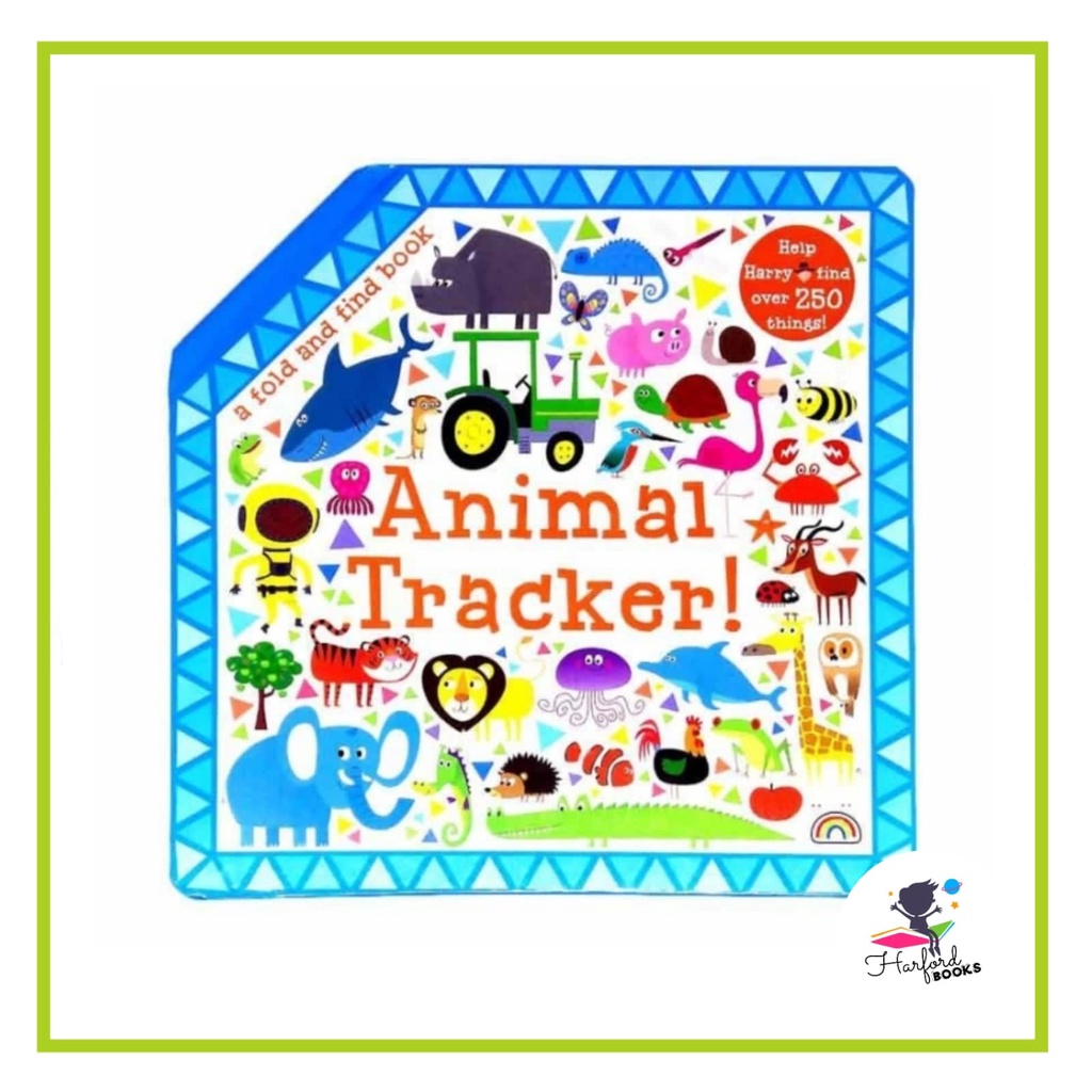 Harfordbook BBW Series Animal Tracker : Help Harru Find Over 250 Things buku anak import / buku anak