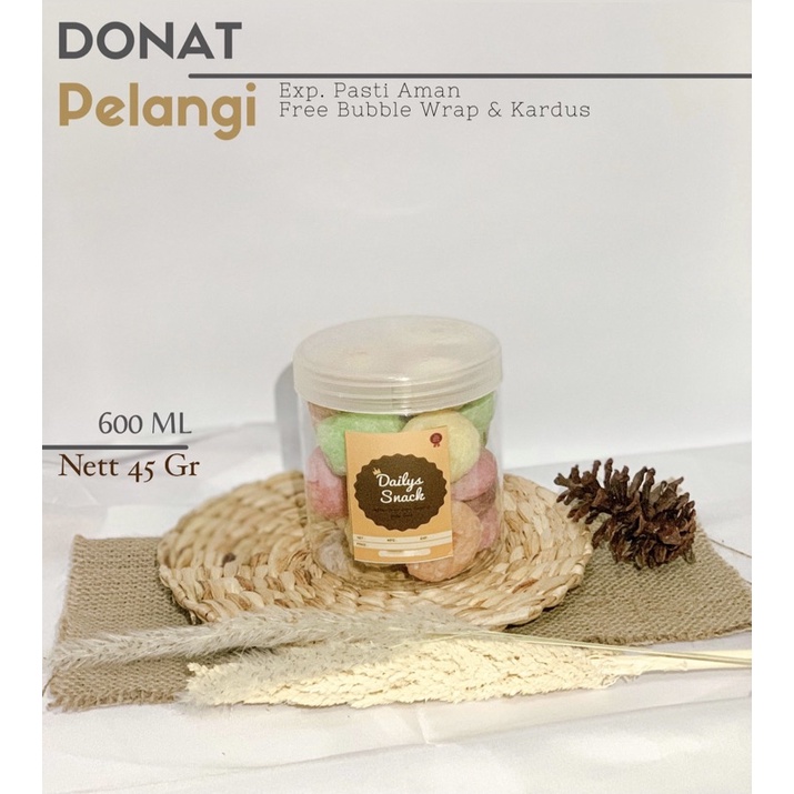 

SNACK KILOAN / MAKANAN RINGAN TOPLES - DONAT PELANGI 45 GRAM