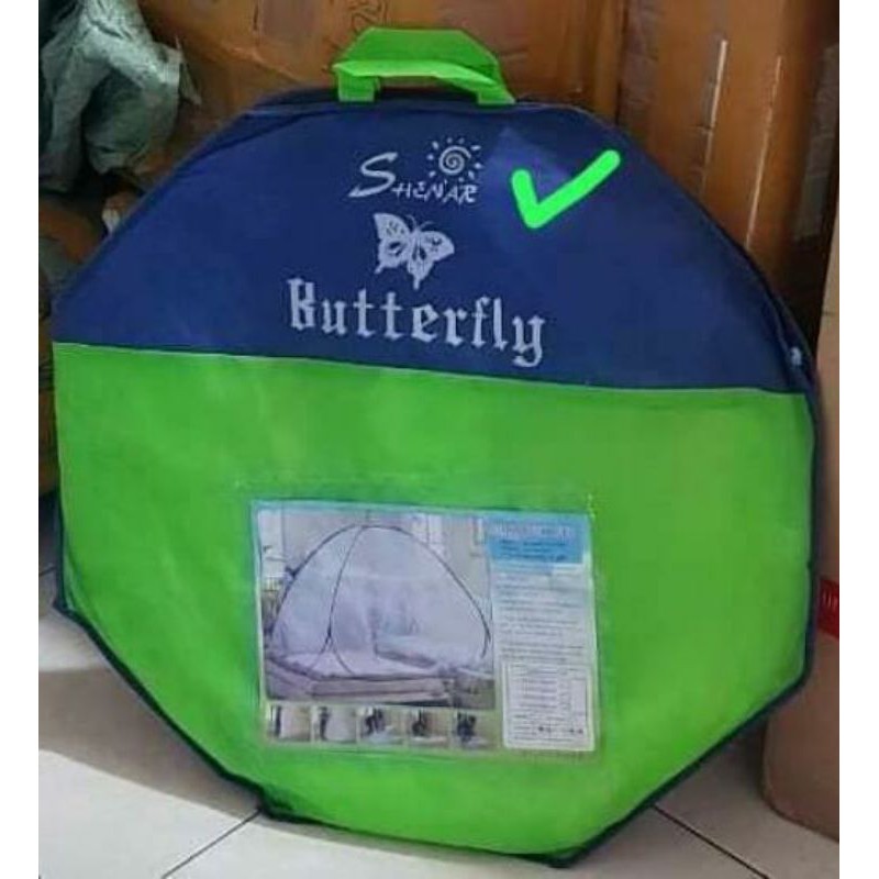 KELAMBU TENDA  SHENAR BUTTERFLY 200 X200