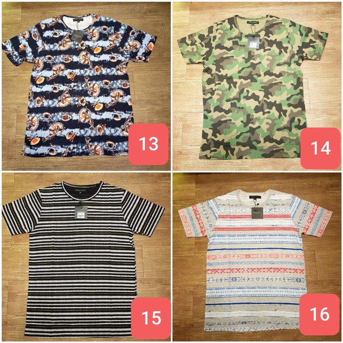 KAOS PRIA FULL PRINT NIPPER WEAR COTTON SPANDEX 4