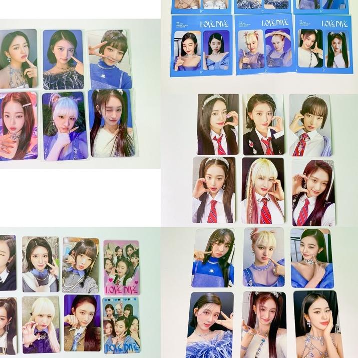 Keluaran Terbaru.. IVE - The 2nd Single Album [LOVE DIVE] BENEFIT PHOTOCARD POB KTOWN R1 SSQ MV HEAR