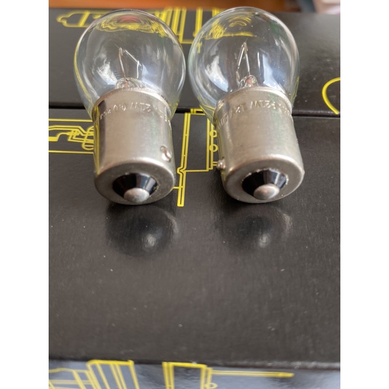 Bohlam Lampu Sein Mundur Mobil 12 Volt P21W