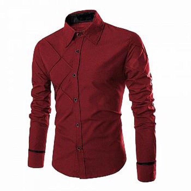 Kemeja Pria Lengan Panjang / Xman Cowok / Kemeja Hem Pria / Kemeja Polos Formal Casual Slim Fit