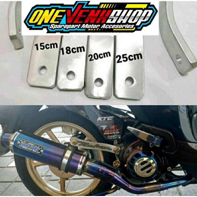 BREKET KNALPOT RACING BREKET KNALPOT DURAL BREKET PLAT KNALPOT RACING