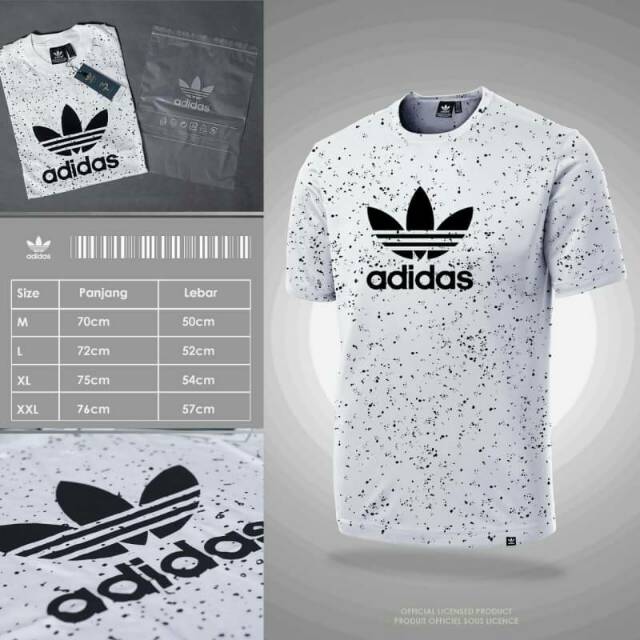 TEES ADIDAS CLASSIC FULL PRINT (WHITE)