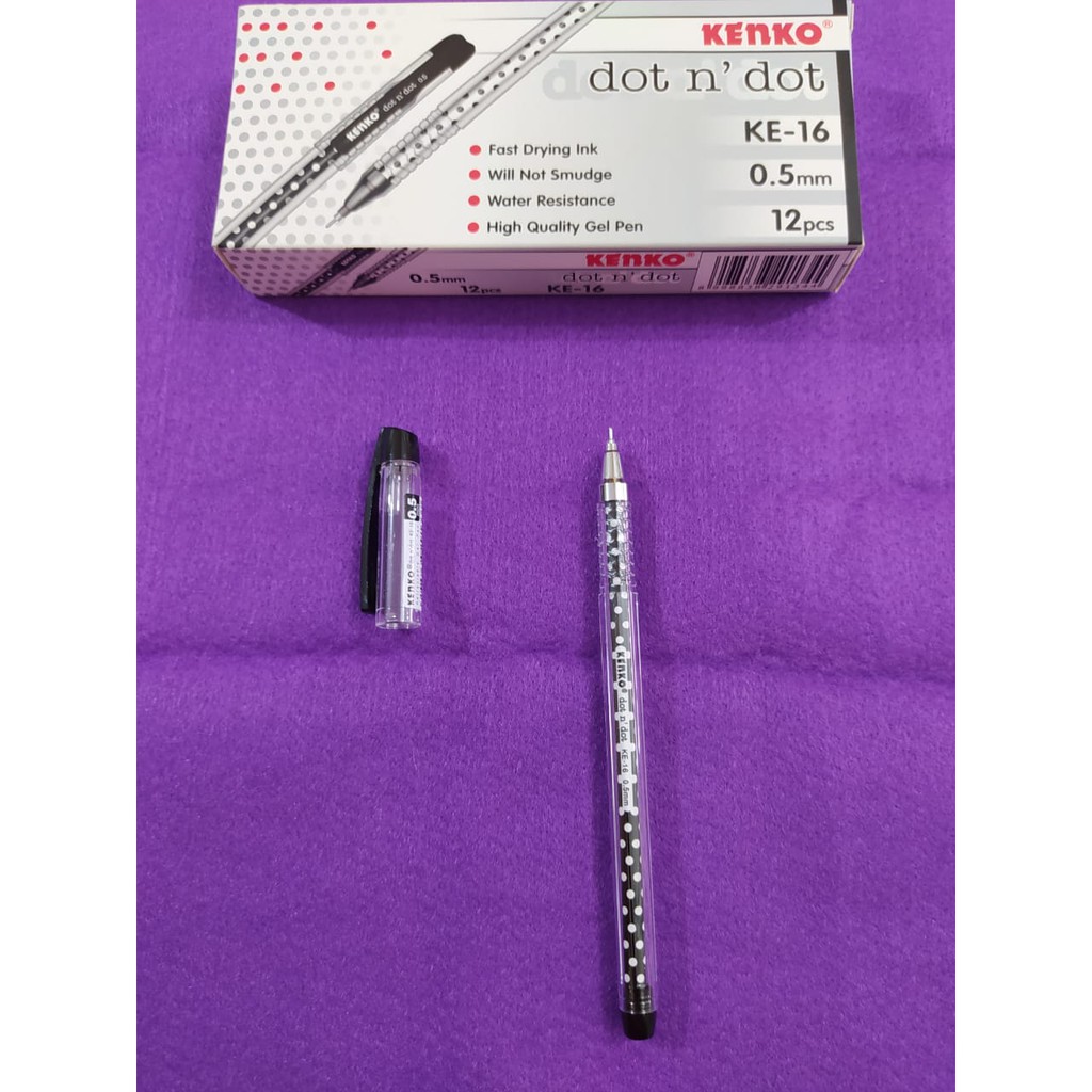 

pulpen gel kenko dot N dot