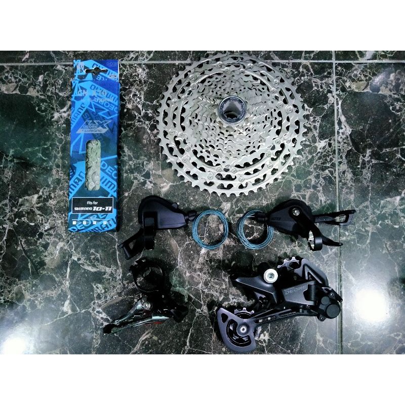 Groupset grupset 2 X 11 Speed Shimano Deore M5100 11 - 50T 51T Original Japan