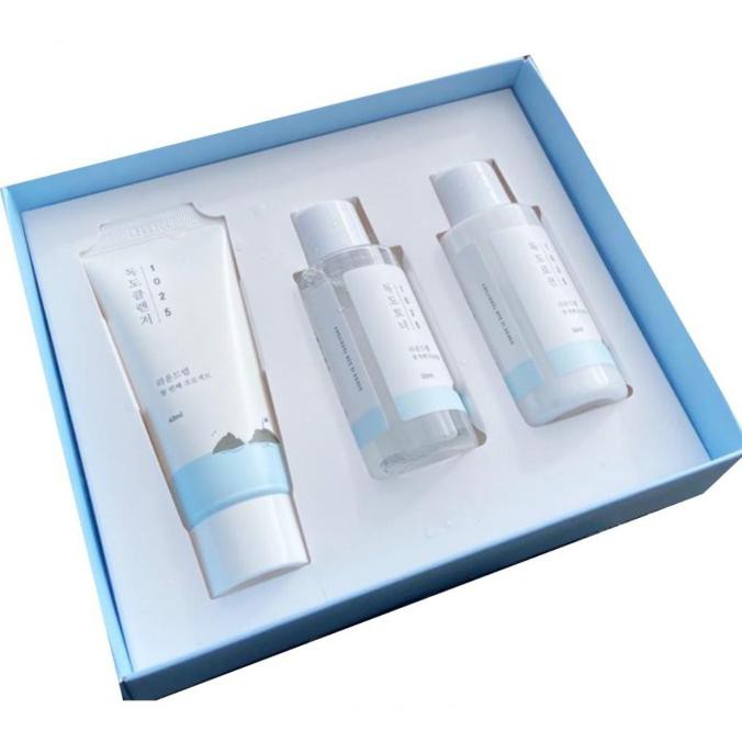 Kusus Hari Ini Round Lab 1025 Dokdo On The Go Kit (Cleanser40Ml+Toner50Ml+Lotion50Ml) Sale