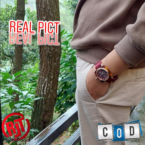 COD - JAM TANGAN PRIA &amp; WANITA MEWAH CASUAL ELEGANT KEKINIAN (TANGGAL AKTIF)