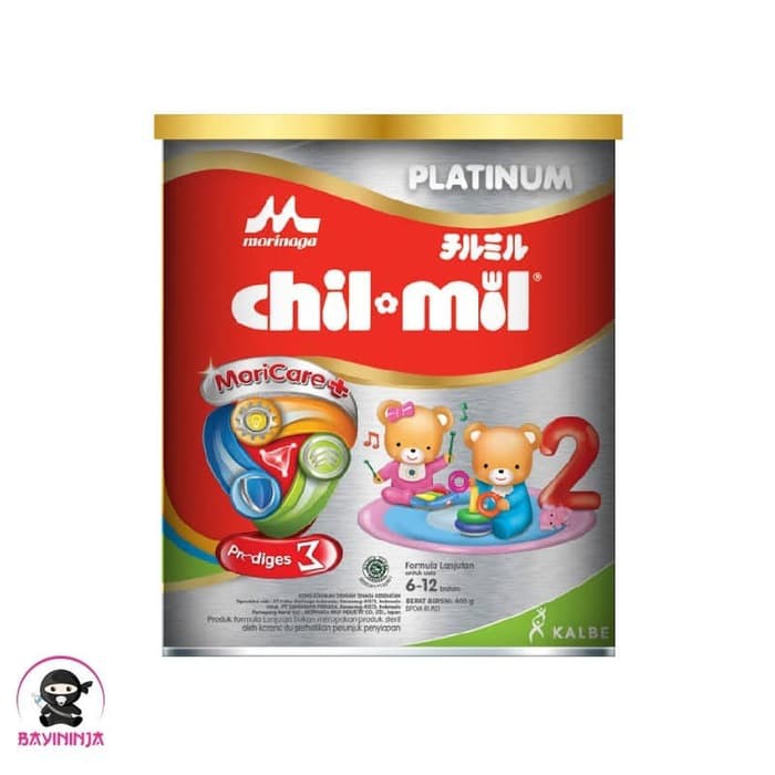 

MORINAGA CHIL MIL PLATINUM SUSU FORMULA LANJUTAN TIN 400G 400 G