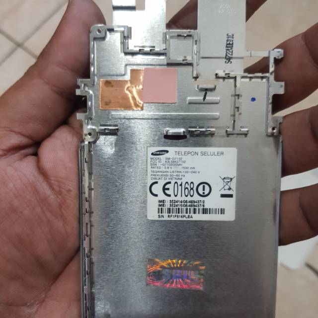 Tutup mesin samsung grand 2 g7102