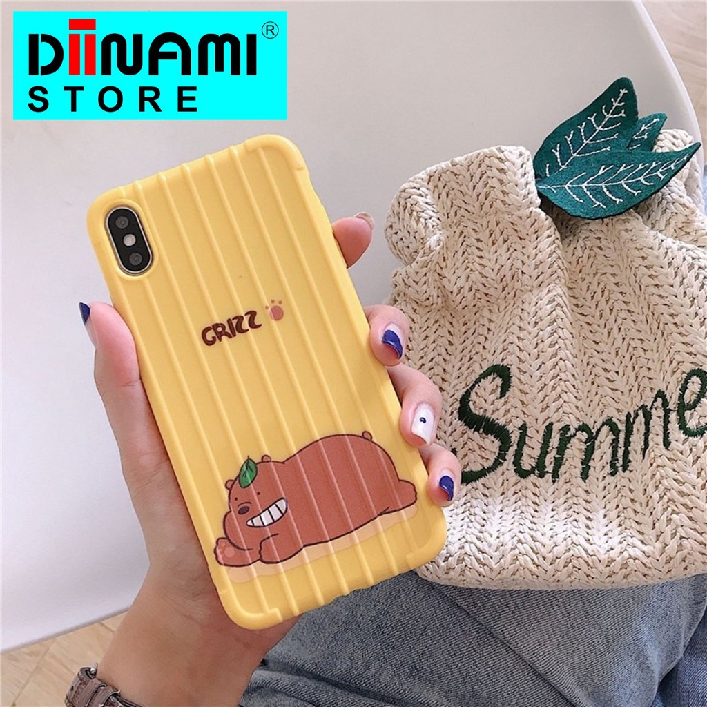 SOFTCASE WE BARE BEARS ALL TYPE  SAMSUNG OPPO VIVO XIAOMI REALME IPHONE DST1638