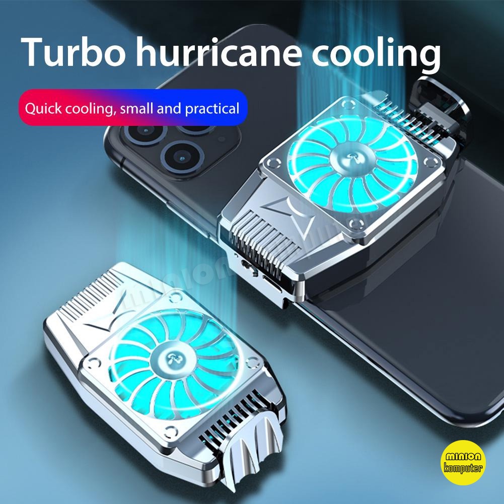 Smartphone Cooling Fan Kipas Pendingin HP Gaming Cooler Heat Sink H-15