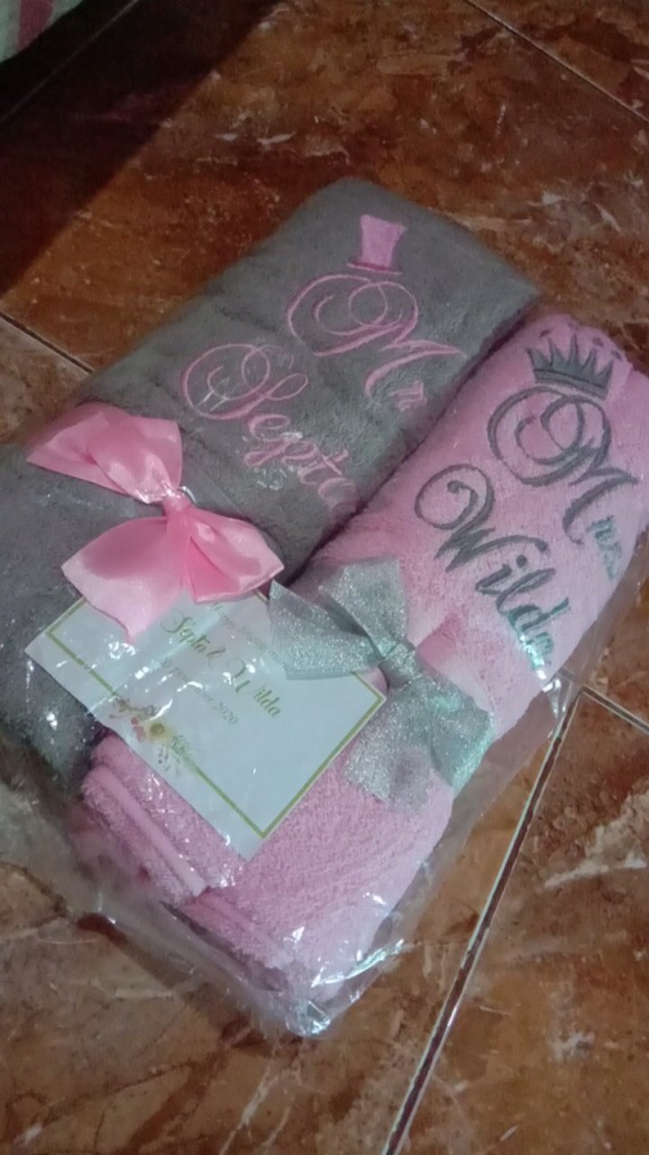 Handuk Couple Uk Mandi Bk02