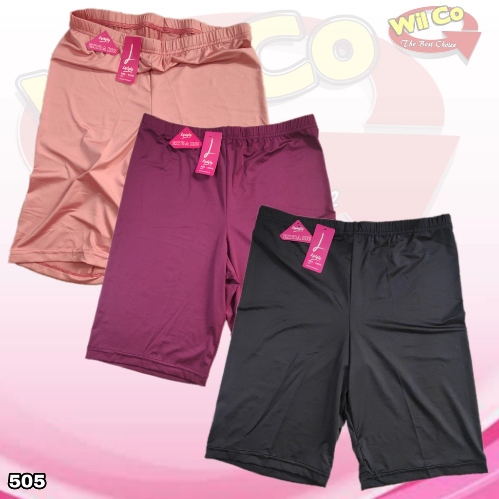 K505 - (Harga Per 1 Pcs) SHORTPANTS CELANA DALAM PENDEK STRETCH WANITA LYDYLY SIZE (M Sampai 5L)