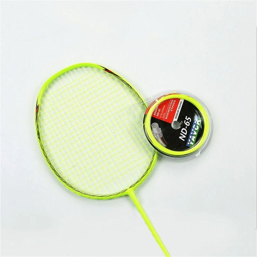 Nickolas1 Senar Badminton Alat Olahraga Aksesoris Badminton ND-65 Line Carbon Nanofiber 0.7 mm Senar Badminton Garis