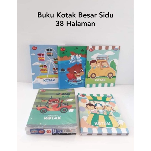 buku kotak besar untuk TK| buku kotak besar latihan menulis