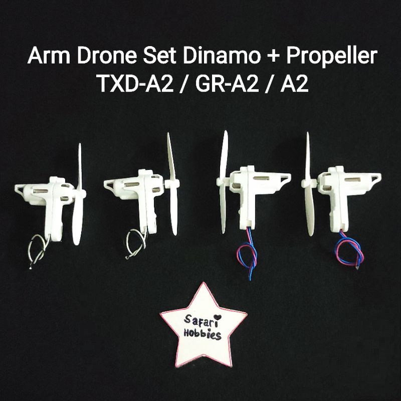 Drone TXD-A2 / A2 / GR-A2 Part Arm set Dinamo+Baling2