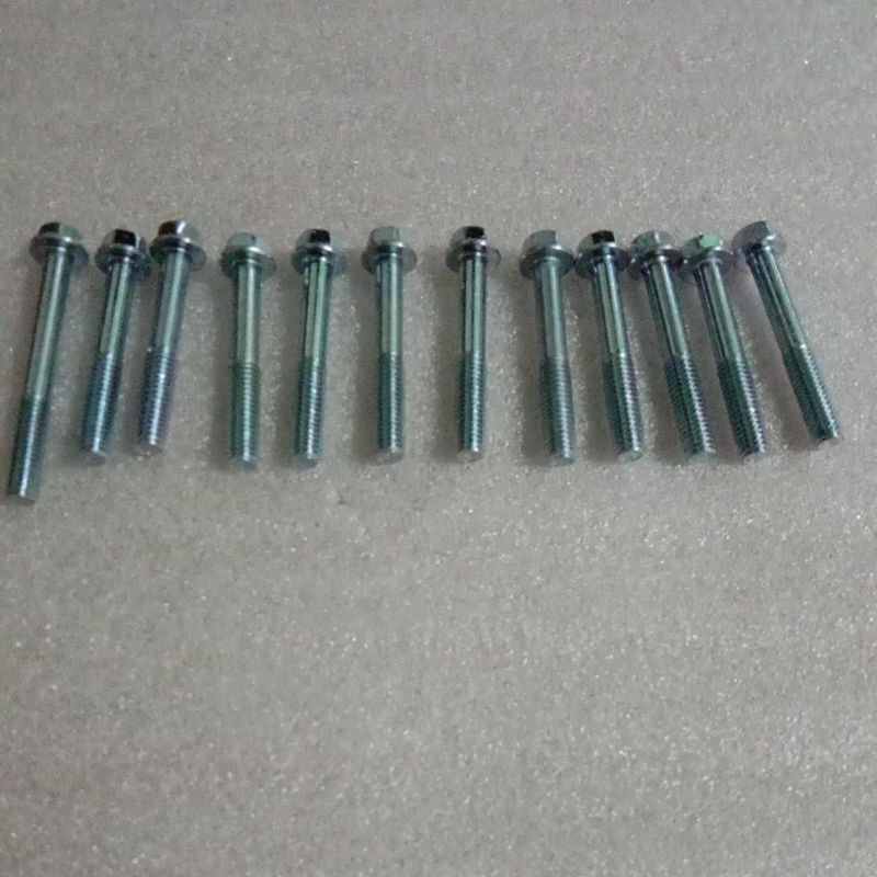 original set flange bolt baut baud blok kopling Honda Tiger lama Tiger 2000 Tiger Revo kunci 8