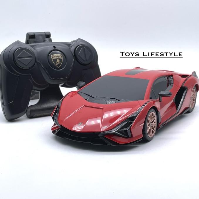 Mobil Rc Remote Control Rastar Lamborghini Sian Fkp 37 1:24 (Licensed) By Eastern
