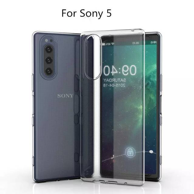 Softcase silikon sony XPERIA 5 clear bening docomo dan global