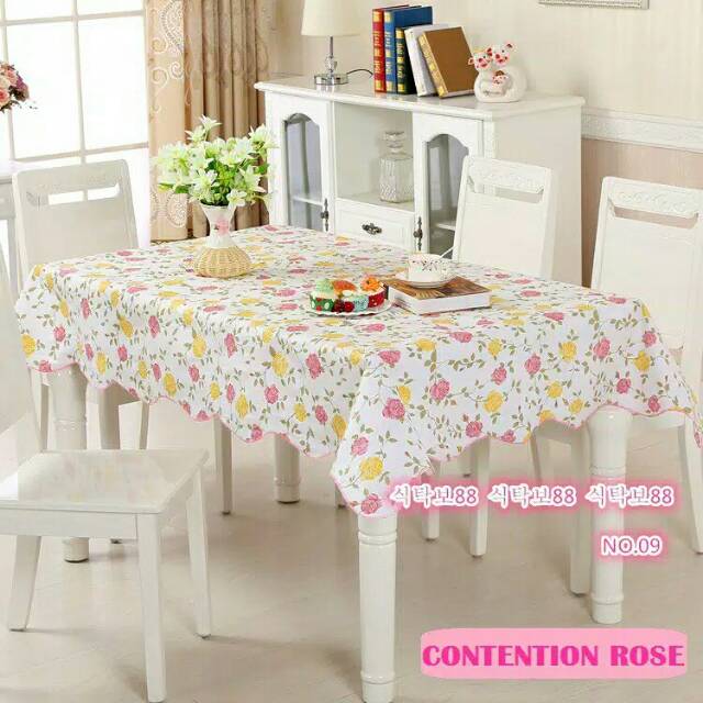 Taplak Meja Makan Besar Anti Air, Premium