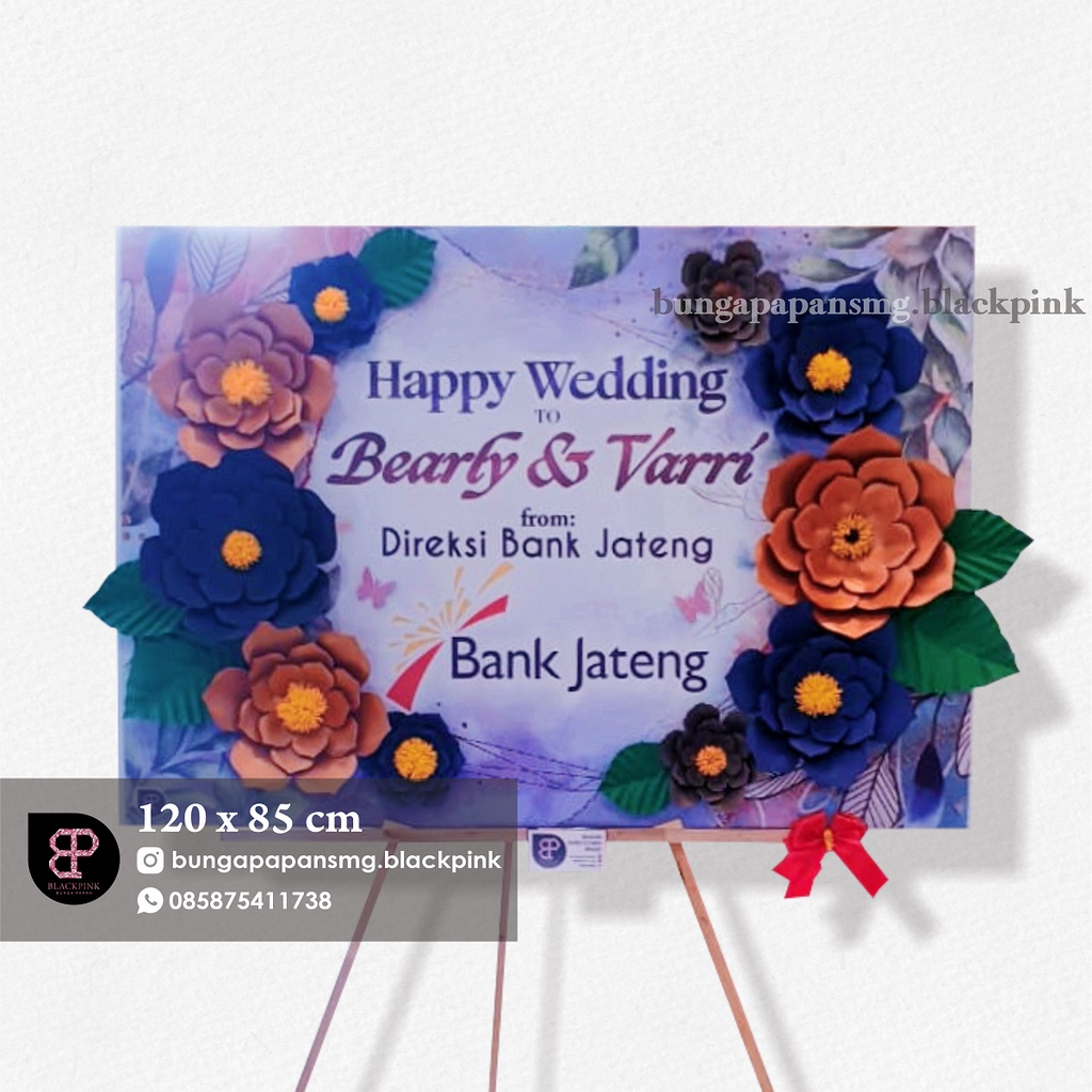 Bunga papan / karangan bunga semarang / Karangan Bunga Papan Indoor / Papan Bunga Kertas Indoor / Papan Bunga / Flower board Indoor untuk Pembukaan / Congratulations Wishes