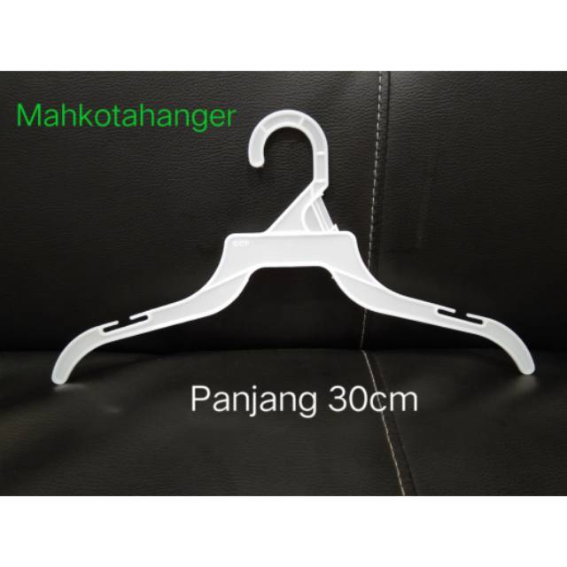 Hanger Plastik Baju TP 12 Inch / 14 INCHGantungan baju anak 12 pcs