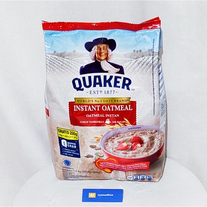 

Quaker Oatmeal Instant 1200gr