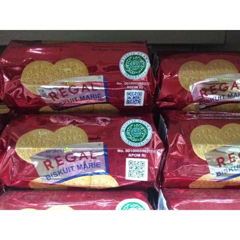 

Regal Marie biskuit 120gr/230gr harga termurah