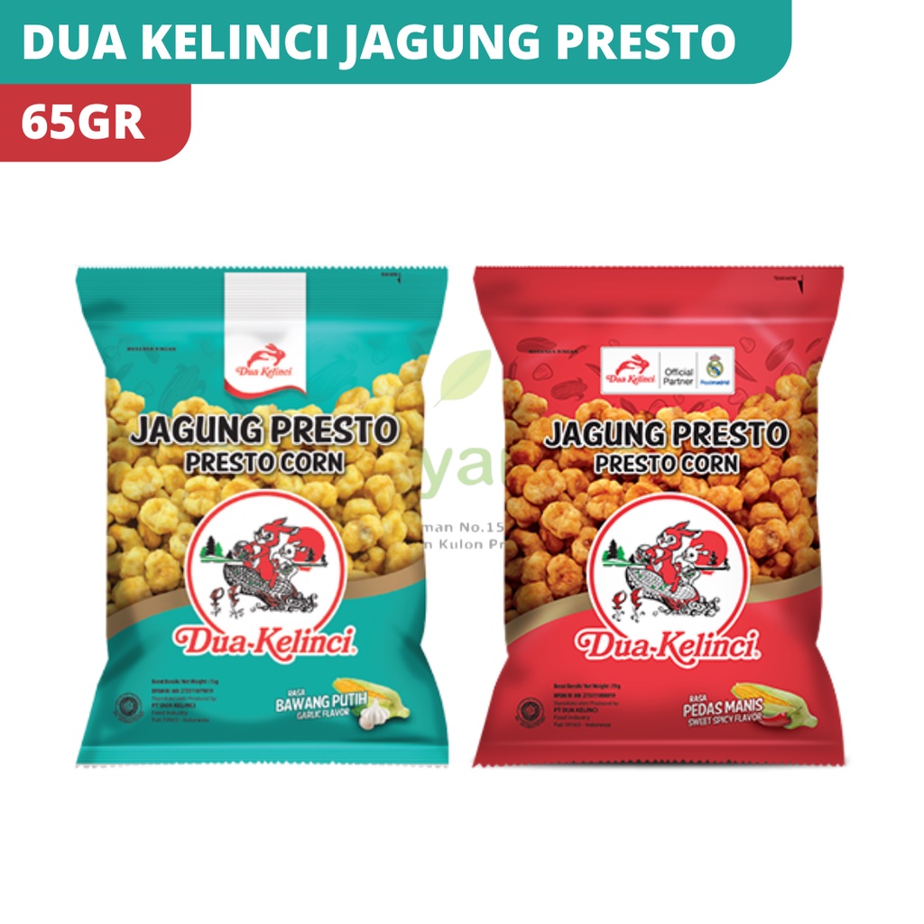 

DUA KELINCI JAGUNG PRESTO 65GR