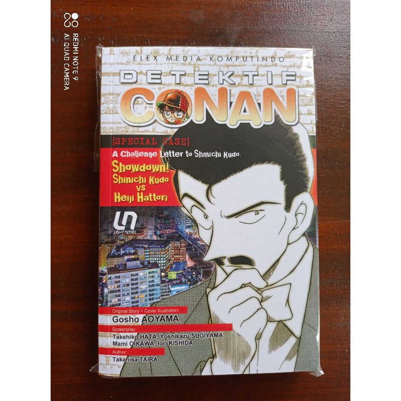 Preloved Novel: A Challenge Letter to Shinichi Kudo - Showdown Shinichi Kudo vs Heiji Hattori