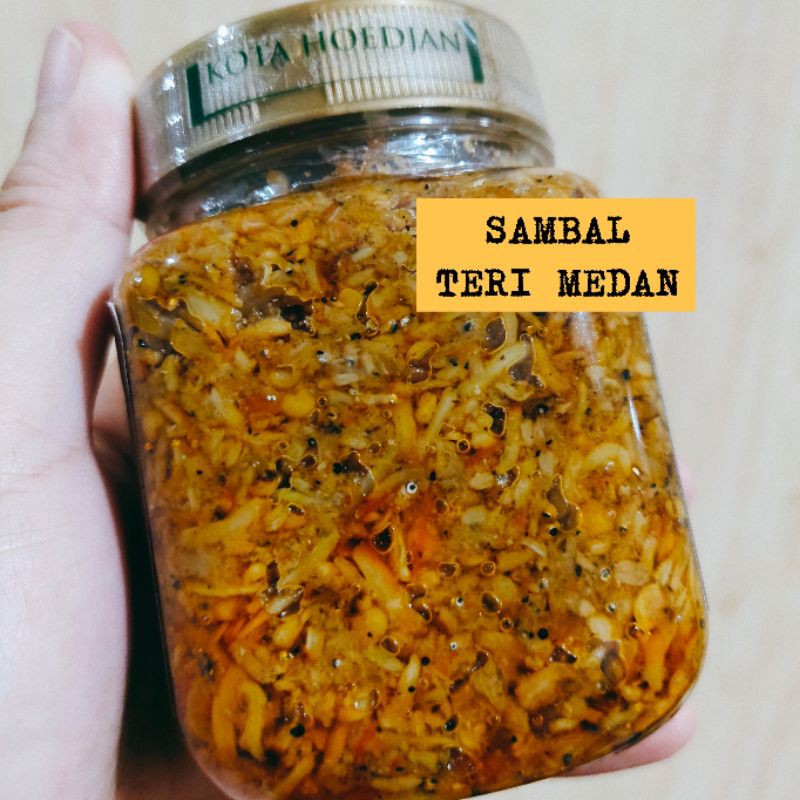 [READY SIAP KIRIM] SAMBAL TERI MEDAN - SAMBAL KOTA HOEDJAN