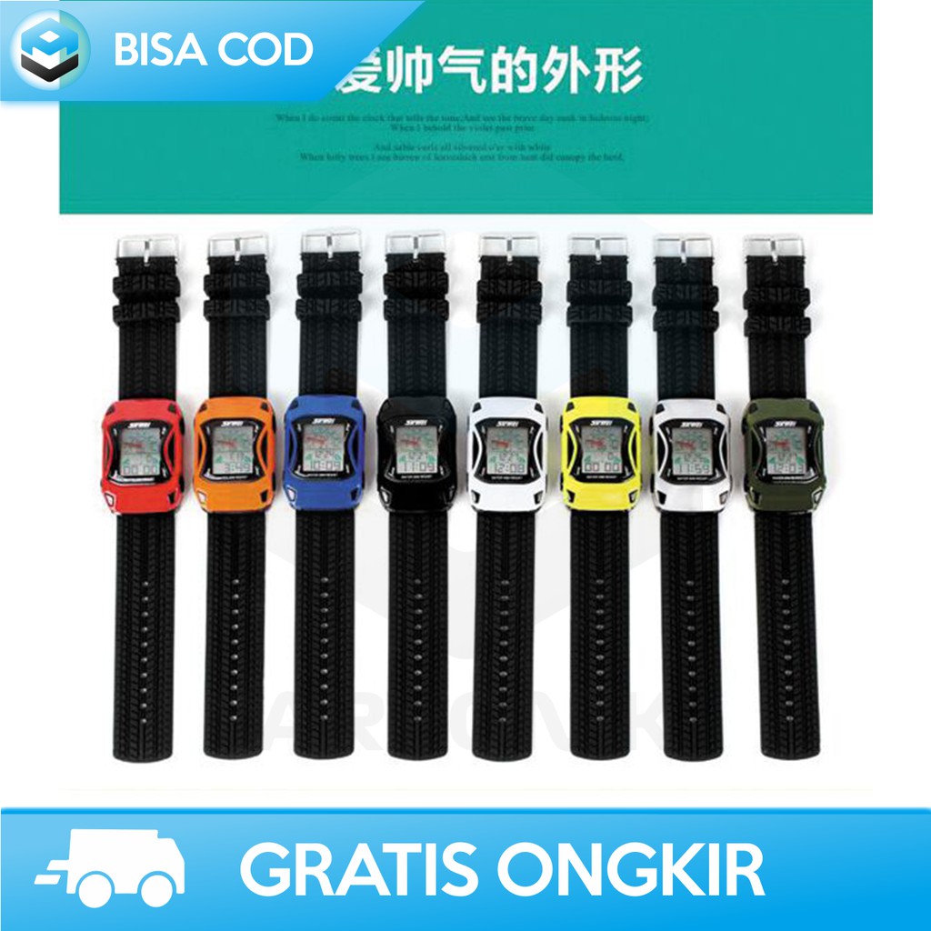 JAM TANGAN ANAK COWOK ANTI AIR ORIGINAL SKMEI 0961B - JAM TANGAN ANAK COWOK MURAH