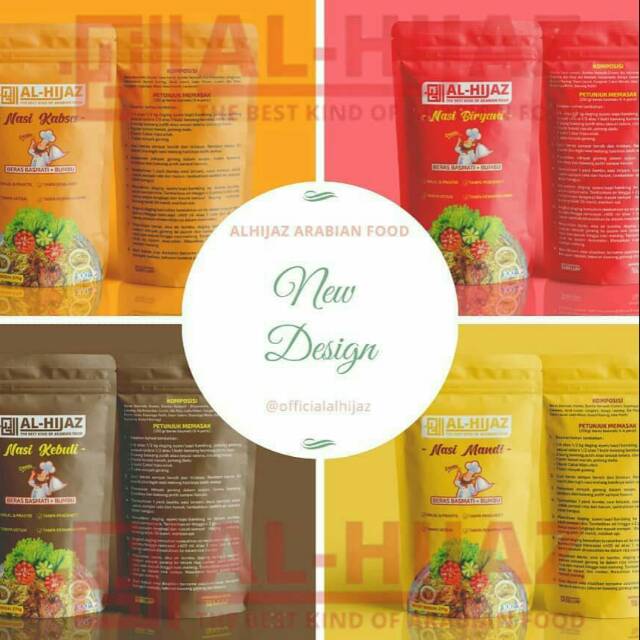 Ready Nasi Arab Al Hijaz (Kebuli, Biryani, Mandi, Kabsa)