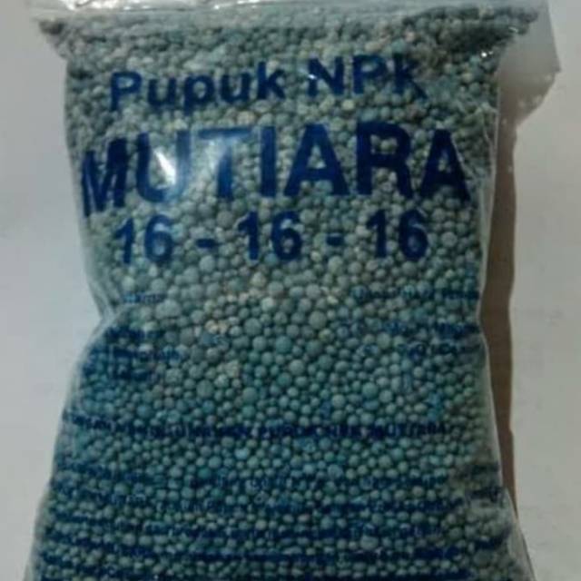 Pupuk NPK mutiara biru 500 gram pupuk NPK mutiara